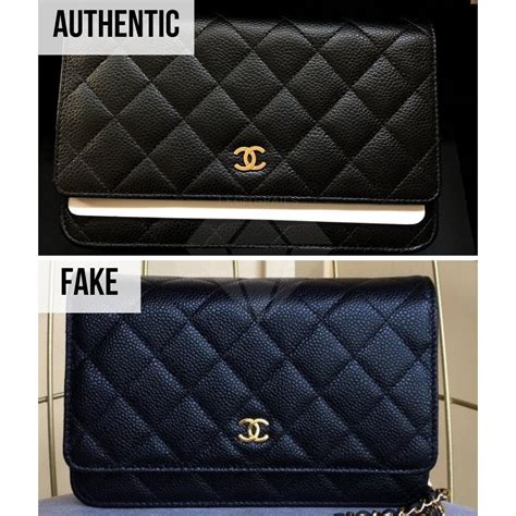 chanel wallet fake vs real|authentic chanel counterfeit.